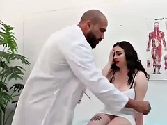 Chubby girl was fucked by a doctor