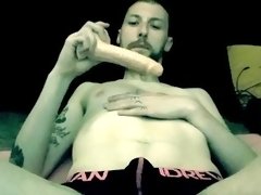 Slim punk guy takes 8inch cock - trailer