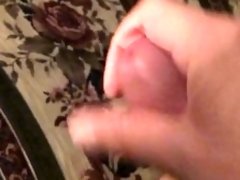 Nighttime Jerkoff and Cumshot