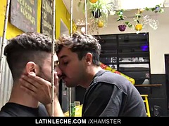 LatinLeche-Cute Boy Blows A Handsome Stranger At The Gay Bar