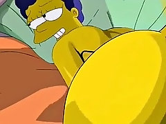 horny marge simpson getting banged just how she likes it