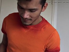 Straight Latino offers money to be fucked in doggy style POV