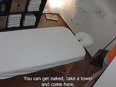 Horny Red Head Girl Gets Fucked by Masseur