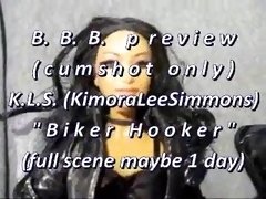 B.B.B. preview: K.L.S. "Biker Hooker" (cum only) WMV with slow-motion
